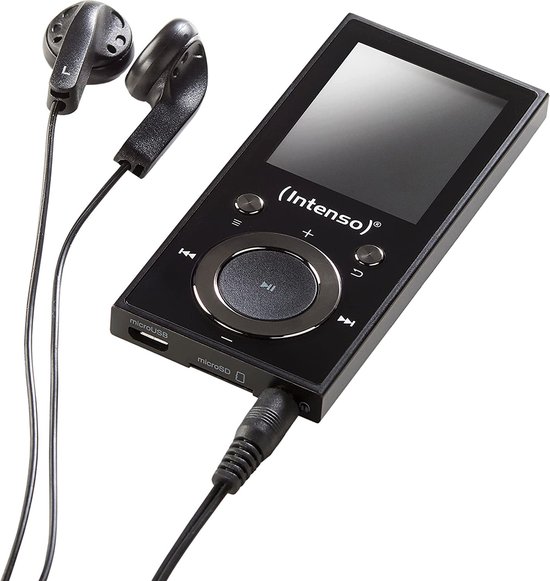 Intenso MP3 Videoplayer 1,8 Video Scooter BT 16GB zwart retail