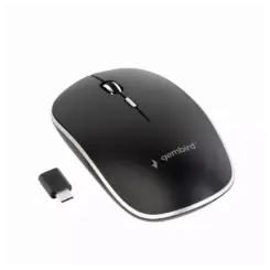 gembird muis OPT WIRELESS Silent 4 toetsen Type-C-ontvanger
