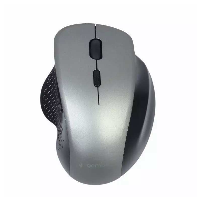 gembird muis OPT WIRELESS 6 toetsen USB Nano-Empf. zwart./grey