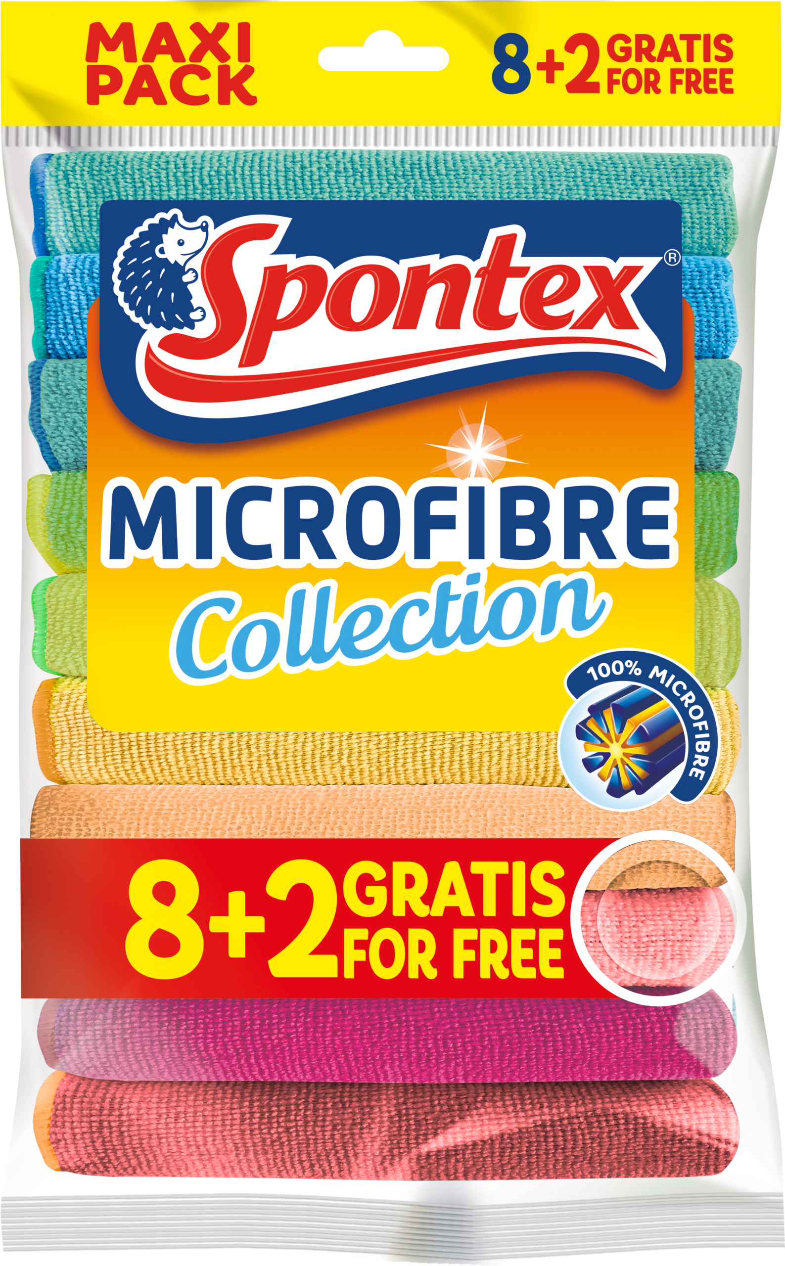 Spontex Allzwecktücher Microfibre 10er Pack