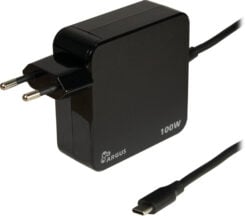 Inter-Tech stekker-voeding PD-2100 100W USB-C zwart