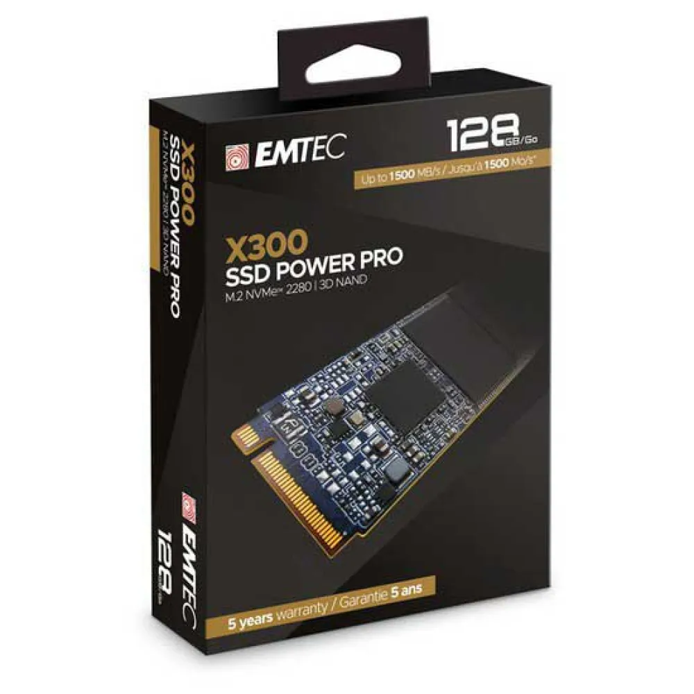 Emtec SSD M.2 NVMe PCIe 3.0 X300 128GB Intern retail