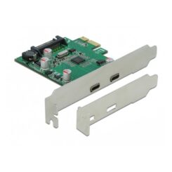 DELOCK PCI Expr x1 kaart > 2x ext SuperSpeed USB 3.2G1 C Bu