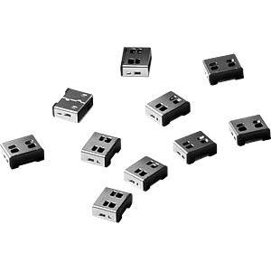 SmartKeeper Basic USB-A Port Blocker zwart 10 Stk.