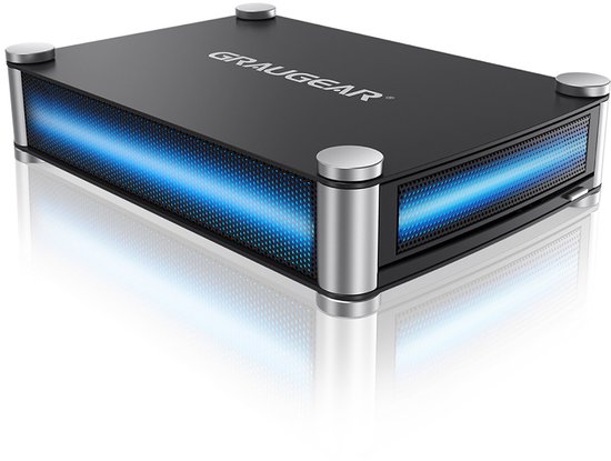 GRAUGEAR externes loopwerk Behuizing 5,25SATA Blu-Ray/DVD/CD