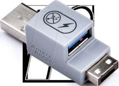 SmartKeeper Basic USB-A Port Smart Data Blocker zwart