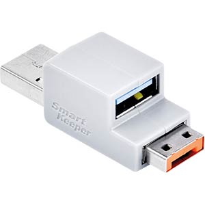 SmartKeeper Basic USB Stick verriegelbar 32GB oranje