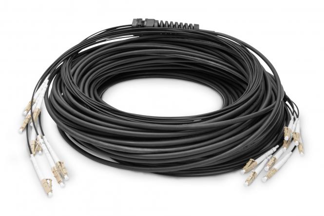 DIGITUS LWL Patchkabel LC->UPC 75m Vorkonfektioniert OM4 8