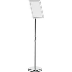 DURABLE Bodenständer INFO Aluminium Klapprahmen A4 zilver