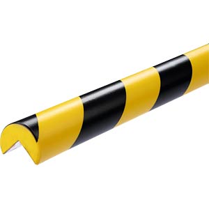DURABLE Eckschutzprofil C25R geel/zwart zelfklevend 1m
