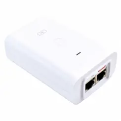 Ubiquiti POE Injector, 24VDC, 30W, Gigabit, wit