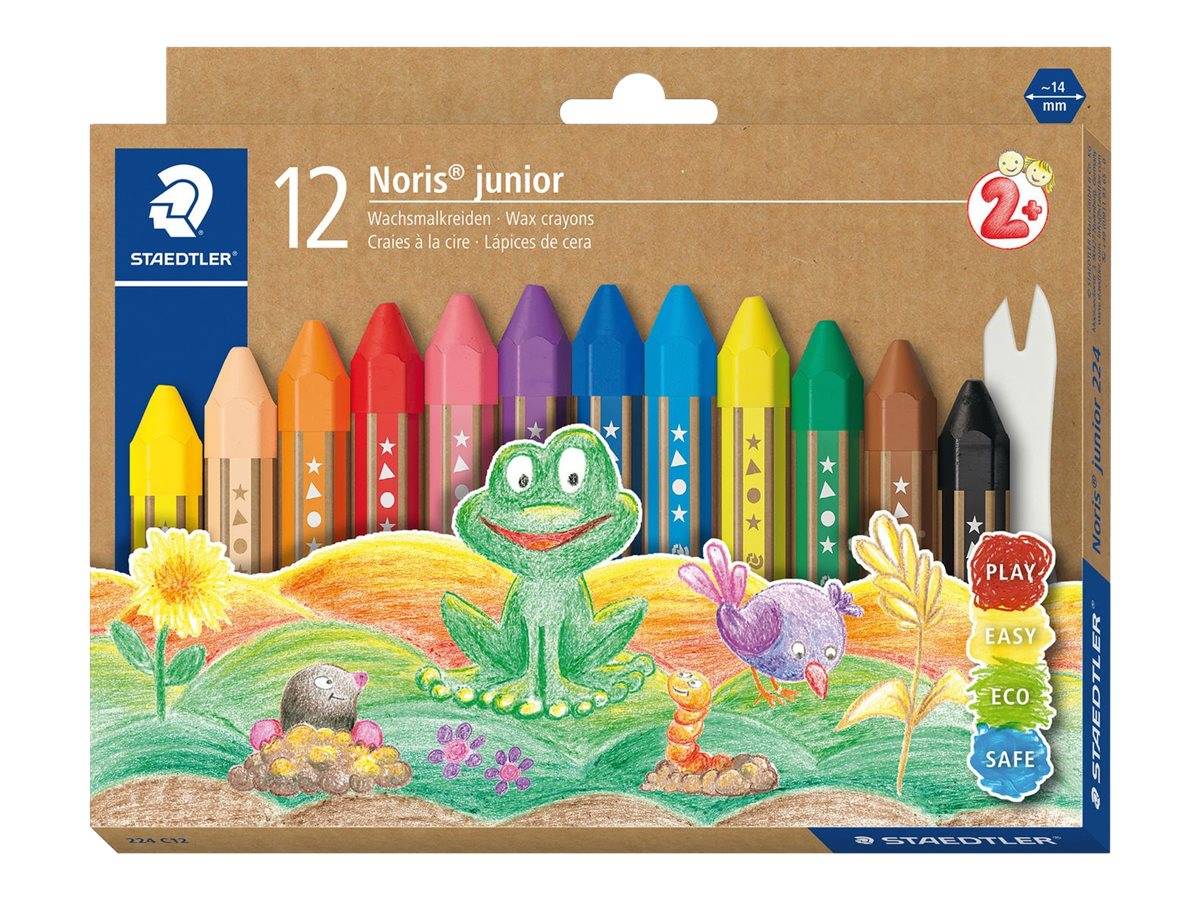 STAEDTLER Wachsmalkreide Noris junior 12er-Set retail