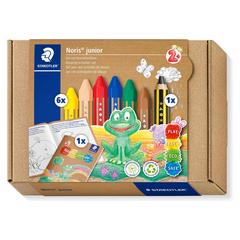 STAEDTLER Wachsmalkreide Noris junior Bastel-Set retail