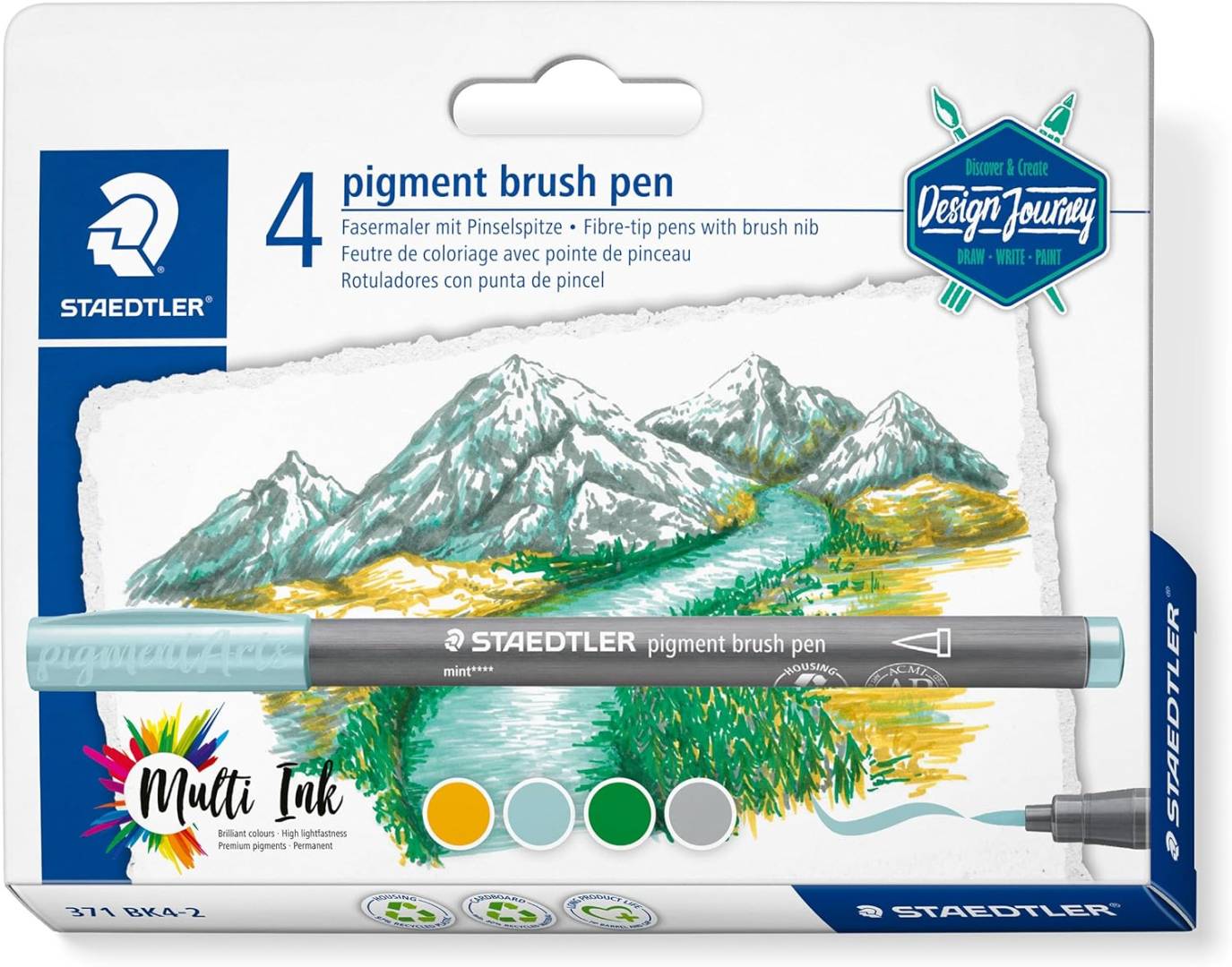 STAEDTLER Design Journey Lake Colors Set 4-teilig retail