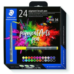 STAEDTLER MultiInk Pigment Arts brush pen 24er-Set sort. retail