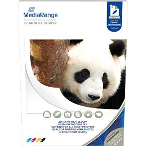 MediaRange kleb Fotopapier hochglän. 210x297mm 115g 50 Pag.