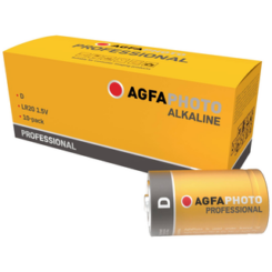 AgfaPhoto batterij Alkaline Professional -D Mono 10St.