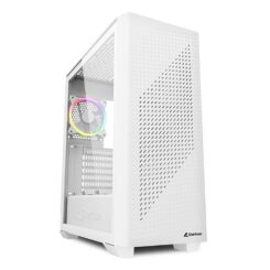 Sharkoon Behuizing VS9 RGB ATX 1xGlas weiß