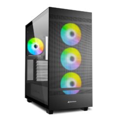 Sharkoon Behuizing Rebel C50 RGB ATX 1xGlas zwart