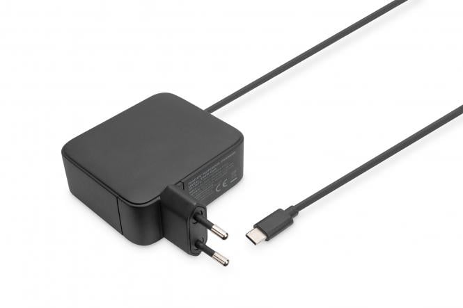 DIGITUS Notebook Lader USB-C, 100W GaN zwart