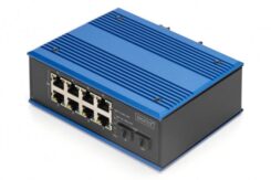 DIGITUS Switch 8 +2-Port Gigabit Ethernet oE SC 20 km