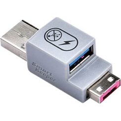 SmartKeeper Basic USB-A Port Smart Data Blocker roze