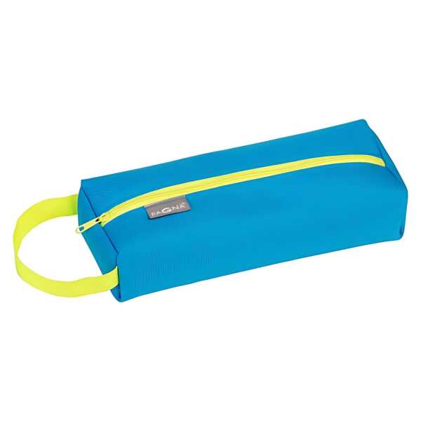 PAGNA Schlampermäppchen recycled PET 22x8x5cm vierkant hellblau