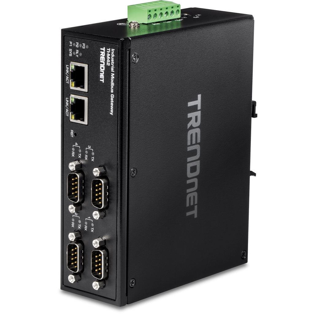 TRENDnet 4-Port Industrial Modbus Gateway