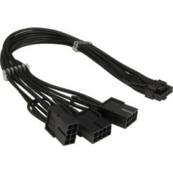Inter-Tech Adapter GPU-02 (12pin) auf 3x8pin PCIe, 34cm