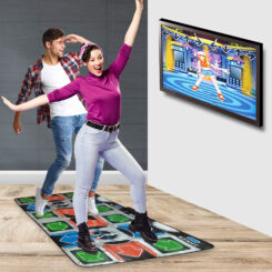 Mad Monkey - Retro Dance mat voor 2 Spieler (110 Songs)