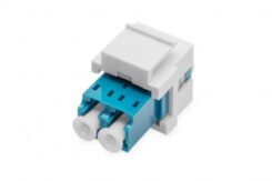 DIGITUS LWL koppeling LC->LC Singlemode Duplex Keystone-module