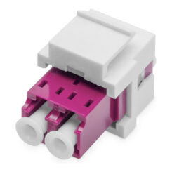 DIGITUS LWL koppeling LC/LC Multimode-OM4 Dupl.Keystone-module