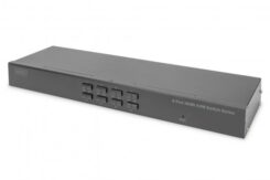DIGITUS KVM-Switch, 8-Port, Single-Display, 4K, HDMI