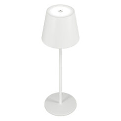 RealPower LED-Tischlampe Dimbaar kalt/warm met accu,wit