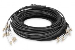 DIGITUS LWL Patchkabel LC->UPC 30m Vorkonfektioniert OM4 12