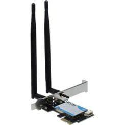 Inter-Tech Wi-Fi 5 PCIe Adapter EP-132 Antenne,Bluetooth 4.2