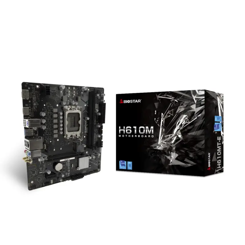 Biostar H610MT-E (H610,S1700,mATX,DDR4)