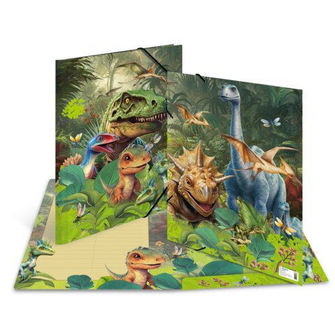 HERMA Sammelmappen A3 Karton Dino World