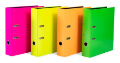 HERMA map gesorteerd A4 Karton Neon 10Stk