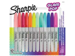 Sharpie markeer stift watervaste viltstift Fine Glam Pop 12er Blister
