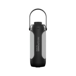RealPower LED outdoor Light 190,solar,zwart,6.000mAh