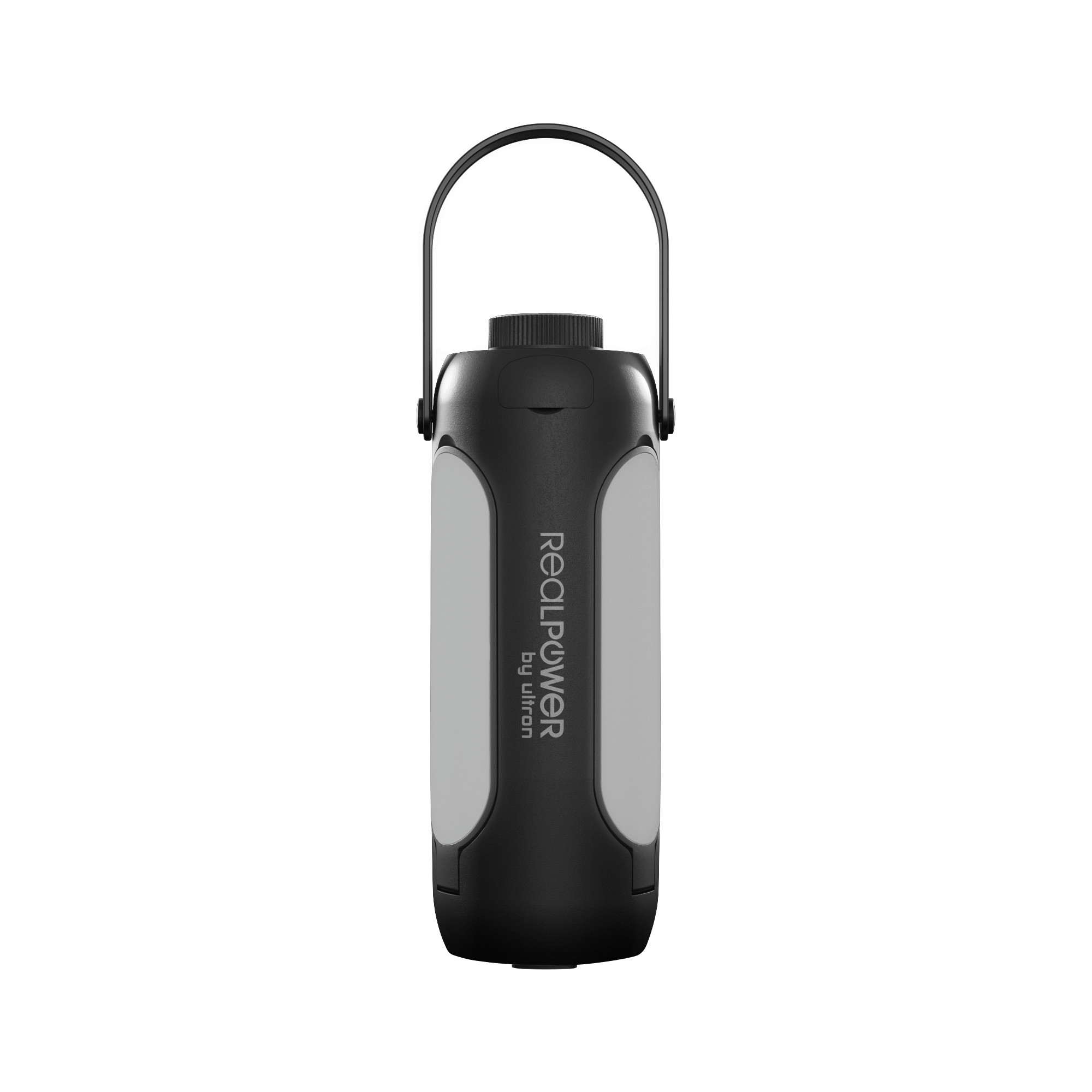 RealPower LED outdoor Light 190,solar,zwart,6.000mAh