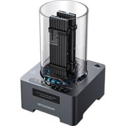 GRAUGEAR DM.2 Klone Station M.2 NVMe SSD met koeler 20Gbit