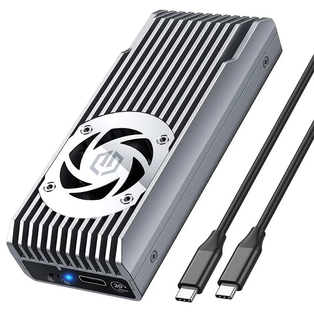 GRAUGEAR externes Behuizing M.2 NVMe met koeler 20Gbit