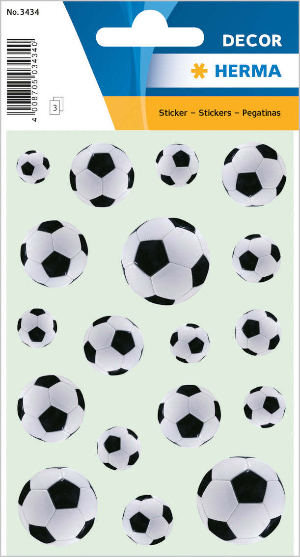 HERMA Sticker Decor voetball