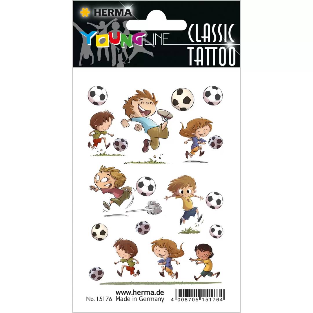 HERMA Classic Tattoo Soccers colour