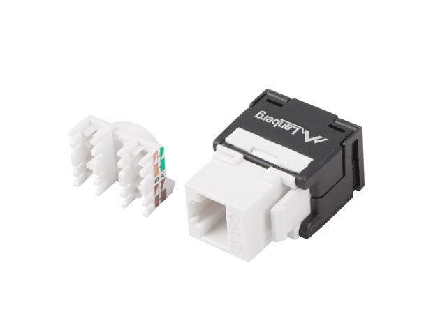 Lanberg Keystone module RJ45->LSA CAT. 6 UTP 180° werkzeuglos