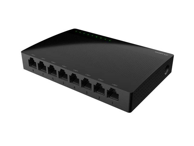 Lanberg Switch 8X 1GB/S Gigabit Ethernet Desktop 5V