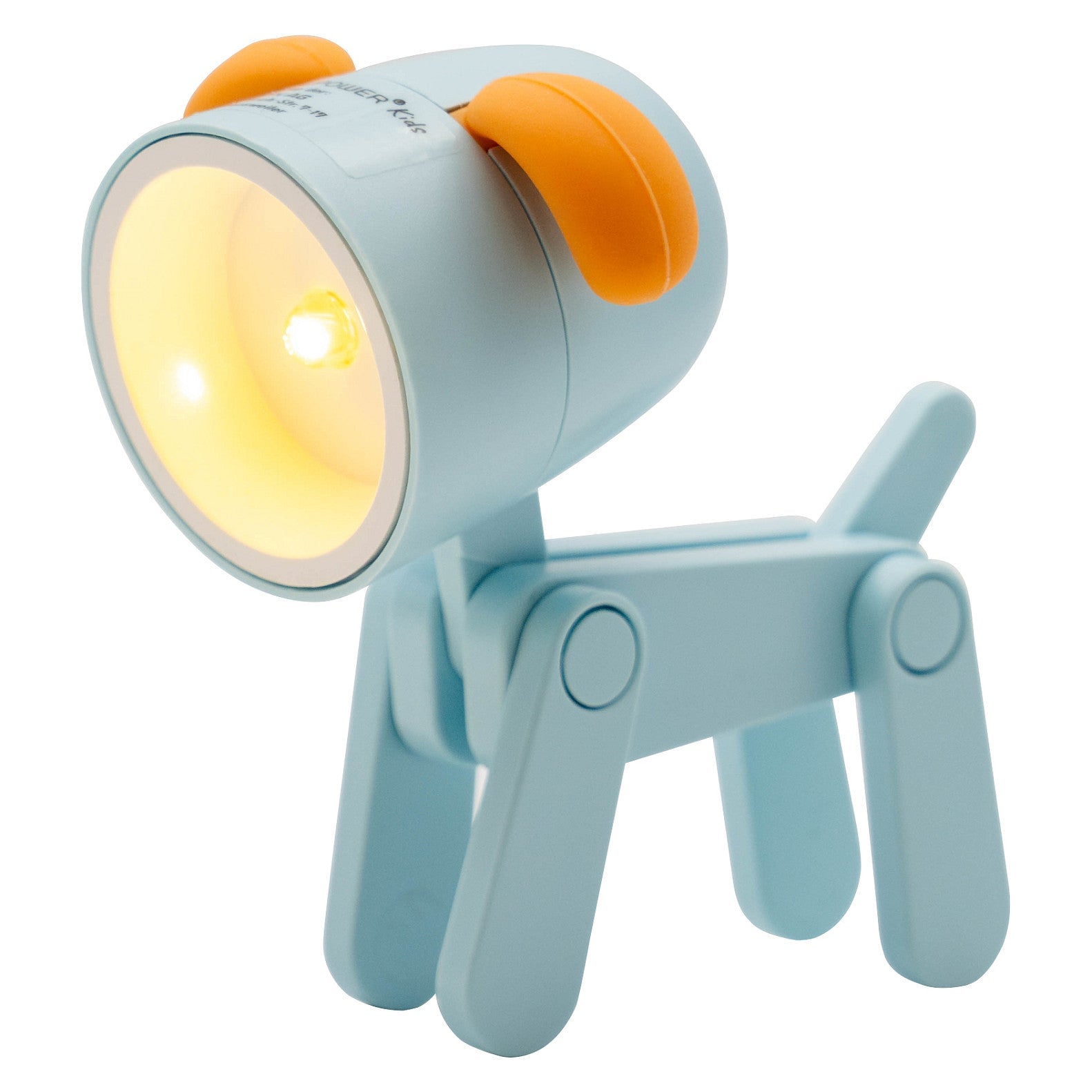 RealPower LED-Tier zaklantaarn Blue Dog