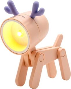 RealPower LED-Tier zaklantaarn Pink deer